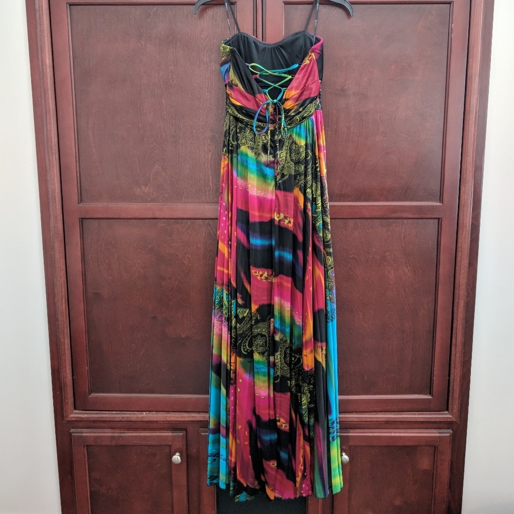 Strapless Prom Dress